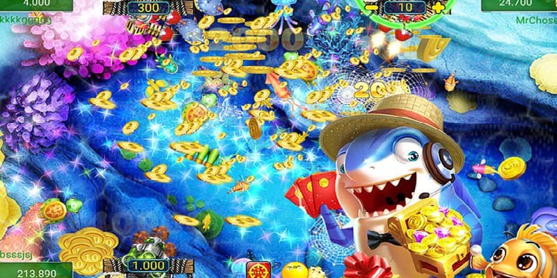 Thiết kế game bắn cá bắt mắt