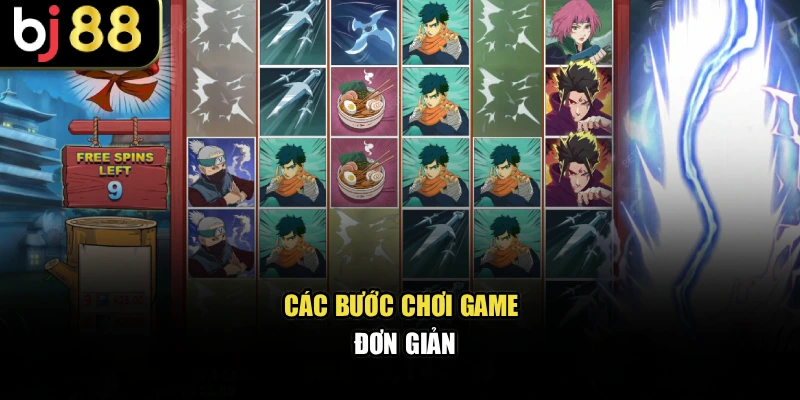 Các bước chơi game đơn giản tại BJ88