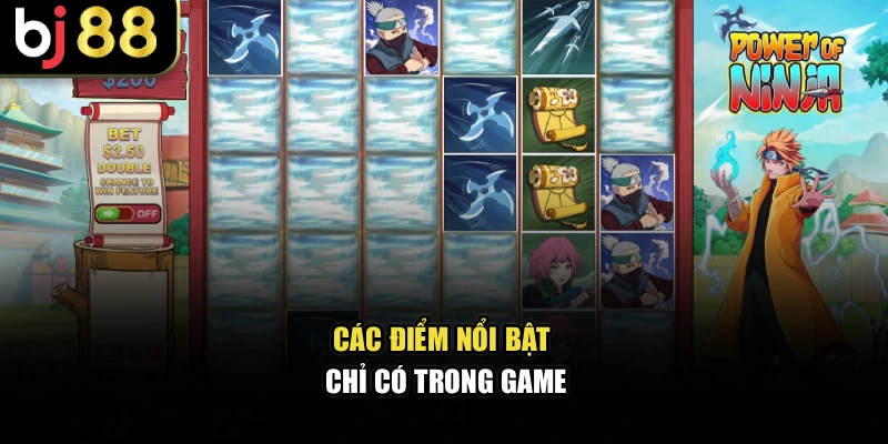 Các điểm nổi bật chỉ có trong game