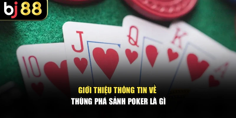 Giới thiệu thông tin về thùng phá sảnh poker là gì