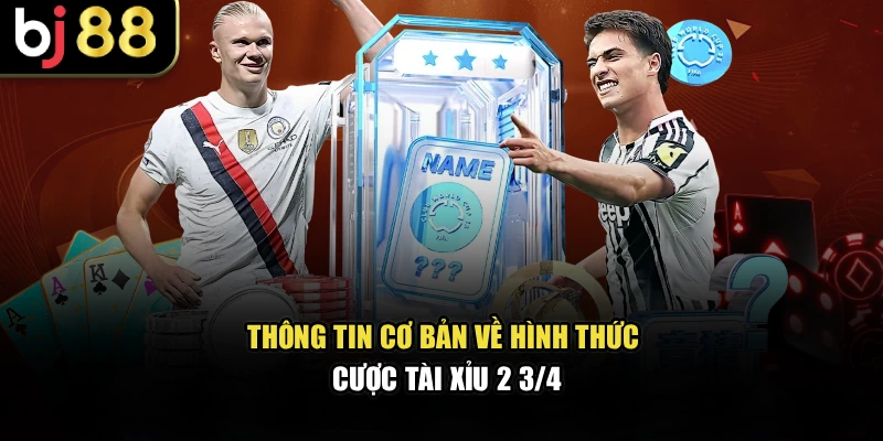 Thông tin cơ bản về hình thức cược tài xỉu 2 3/4